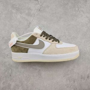 Replica Nike Air Force 1 07 Low White Light Brown Chocolate