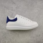 Replica Alexander McQueen Oversized Sneaker in White/Paris Blue