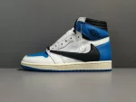 Replica AJ1 Military Blue x Fragment x Travis