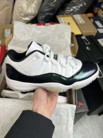 Replica Air Jordan 11 XI Low “White Green”#AJ11-005