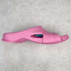 Replica Balenciaga Mold Rubber Slide Sandals Pink#BCSL0105