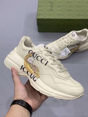 Replica Gucci Rhython Vintage Trainer Sneakers#GU013