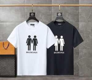 Replica  Balenciga  New Crew Neck T-shirts For Unisex #HTS08
