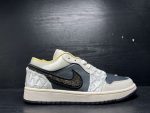 Replica Air Jordan 1 Low SE”Beaded Swoosh” DV1762-001