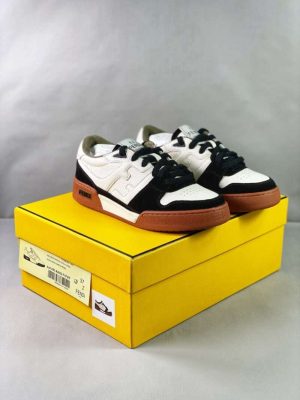 Replica Fendi Match Panelled Low-Top Sneakers #FDS025