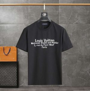 Replica  LV New Crew Neck T-shirts For Unisex #HTS24