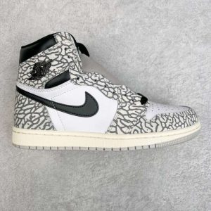 Replica Air Jordan 1 High “White Cement” DZ5485-052