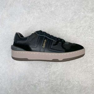 Replica Lanvin Clay Low-top Leather Sneakers#LS002