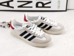 Replica Addidas Original GUCCI Gazelle Sneakers White Red #NG009