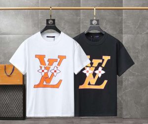Replica  LV Crew Neck T-shirts For Unisex #HTS07