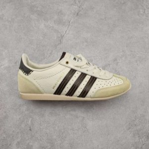 Replica  Wales Bonner x Adidas Original Japan  ‘Cream Dark Brown’ Sneakers