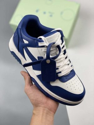 Replica Off-White Out Of Office low-top sneakers “OOO” Navy blue