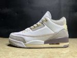 Replica  A Ma Maniere x Air Jordan 3 Retro SP “Medium Grey”