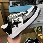 Replica A Bathing Ape Bape Sta Low Black