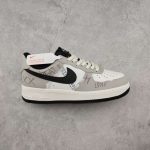 Replica Nike Air Force 1 07 Low Beige Light Grey Black