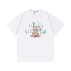 Replica  Louis Vuitton Crew Neck T-shirts For Unisex #HT085