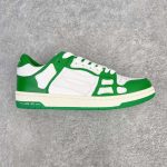 Replica AMIRI White And Green Low Skel Top Sneaker