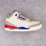 Replica Air Jordan 3 Retro International Flight White Red Blue 398614-140#AJ3026