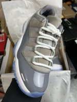 Replica Air Jordan 11 XI Low “Navy Grey”#AJ11-003