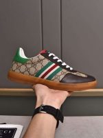 Replica Gucci x Adidas Gazelle GG Monogram Sneakers