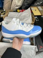 Replica Air Jordan 11 XI Low “White Blue”#AJ11-007