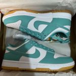 Replica Nike Dunk Low Teal Zeal DV2190-100#AJ1-020