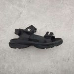 Replica Balenciaga Tourist Sandal Black