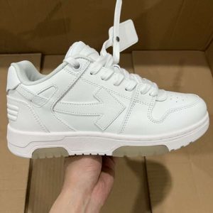 Replica Off-White Out Of Office low-top sneakers “OOO” Triple White