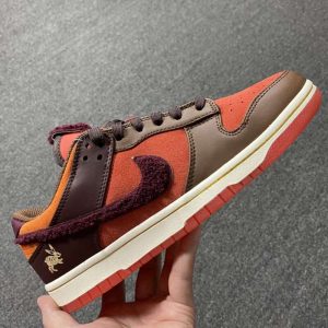 Replica Nike Dunk Low Retro PRM Year of the Rabbit Light Crimson