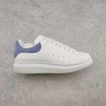 Replica Alexander McQueen Oversized Sneaker in White/Powder Blue