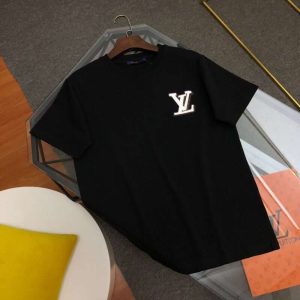 Replica  Louis Vuitton Crew Neck T-shirts For Unisex #HT092