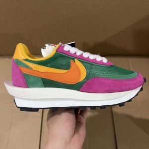 Replica Nike LD Waffle sacai Pine Green BV0073-301