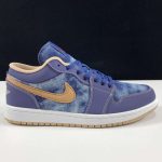 Replica Nike Air Jordan 1 Low SE “Denim” Blue/ Navy