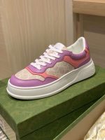 Replica Gucci Screener GG Embossed High-Top Sneaker Purple#GU008