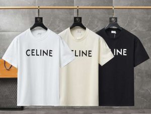 Replica 2023 New CELINE T-Shirt for Men and Women #HCTS0029