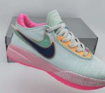 Replica Nike LeBron 20 Sneakers Pink Mint Green