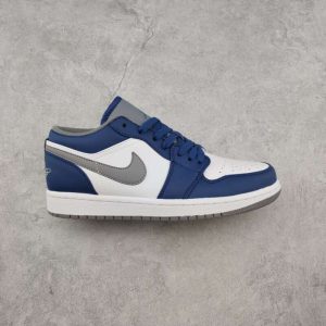 Replica Air Jordan 1 Retro Low OG True Blue 553558-412