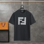 Replica  FENDI 2023ss Crew Neck T-shirts For Unisex #HTS19