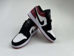 Replica Air Jordan 1 Low Black Toe (2019) 553558-116