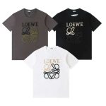 Replica  LOEWE New Crew Neck T-shirts For Unisex #HTS56
