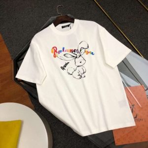 Replica  Balenciaga New Crew Neck T-shirts For Unisex #HTS27