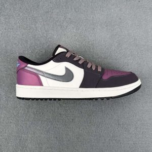 Replica Air Jordan 1 Low Golf NRG “Purple Smoke” DZ9787-155#AJ1-025