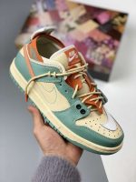 Replica Nike SB Dunk Low Blue Orange White BQ6817-039