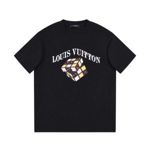 Replica  Louis Vuitton New T-Shirts Crew Neck For Unisex#HTS281