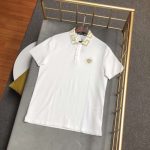 Replica  Versace  New Polo Shirts  Black & White#HT091