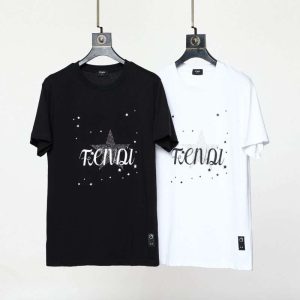 Replica FENDI 2023ss New Crew Neck T-shirts For Men#HT018