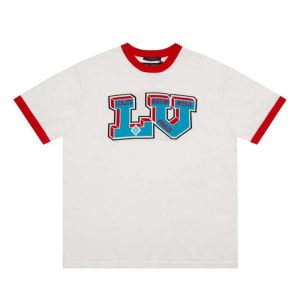 Replica Louis Vuitton New Knitted T-Shirts Crew Neck For Unisex#HTS355