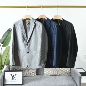 Replica Louis Vuitton Checkerboard Suit Jackets