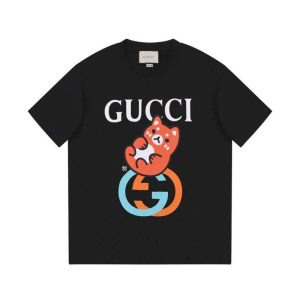 Replica Gucci New Crew Neck T-shirts For Unisex #HTS156