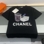 Replica Chanel New T-Shirts Crew Neck For Unisex#HTS374